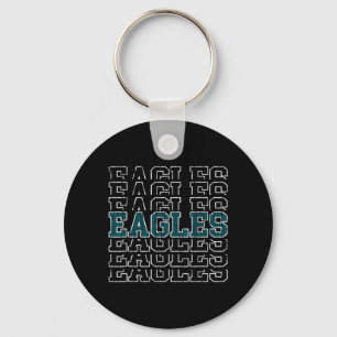 Chaveiro Presente Vintage Eagles para Homens Mulheres Menin