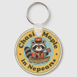 Chaveiro Presente Vintage Raccoon Nepean Ontario