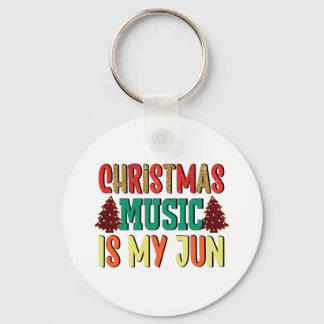 Chaveiro Presente Xmas | Música De Natal É O Meu Jun