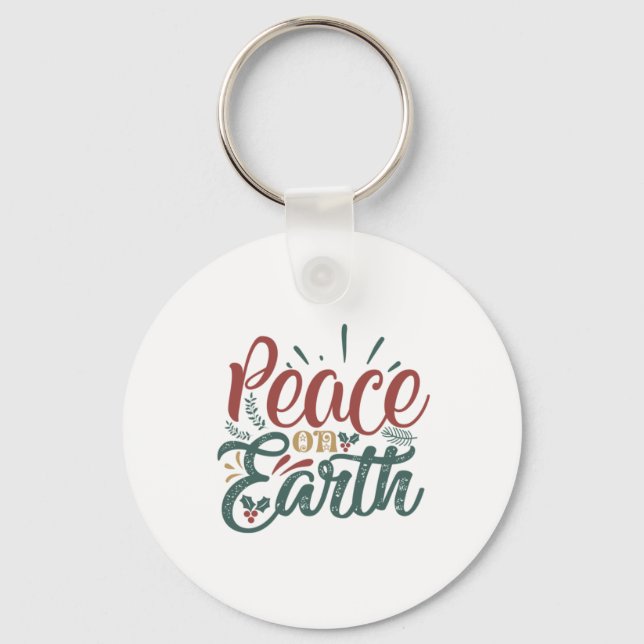 Chaveiro Presente Xmas | Paz Na Terra (Frente)