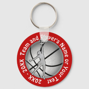 Chaveiro Presentes baratos do basquetebol das meninas, seu