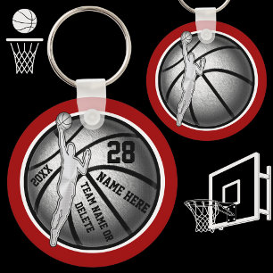 Chaveiro Presentes baratos do basquetebol para meninos sua