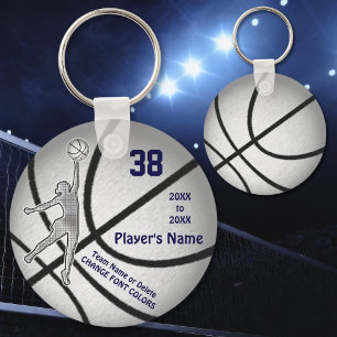 Chaveiro Presentes baratos para mulheres no basquete, 4 cai