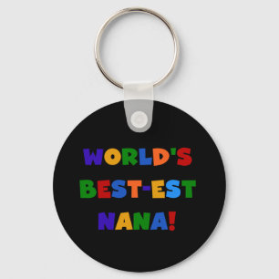 Chaveiro Presentes brilhantes das cores do Melhor-est Nana