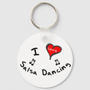 Chaveiro Presentes da dança da salsa - dança da salsa do