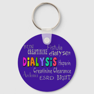 Chaveiro Presentes da terminologia da diálise