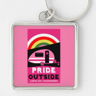 Chaveiro Presentes de acampamento LGBTQ gay