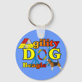 Chaveiro Presentes de Agilidade de Beagle