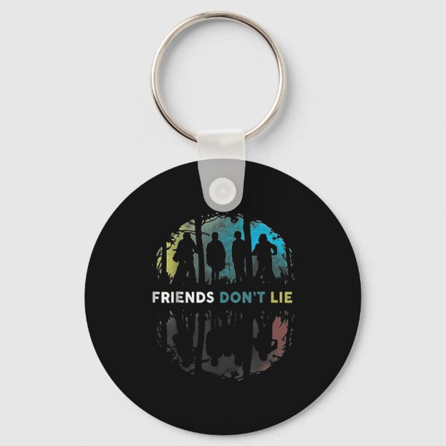 Chaveiro Presentes de Amigos Não Mentem Fandom Para Criança (Frente)