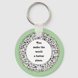 Chaveiro Presentes de Apreciação Voluntária