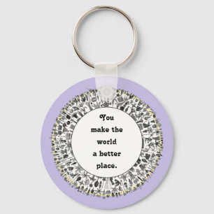 Chaveiro Presentes de Apreciação Voluntária