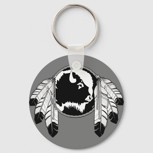 Chaveiro Presentes de Arte da Vida Selvagem das Primeiras N (Frente)