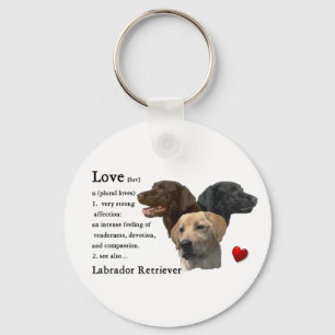 Chaveiro Presentes de Arte do Labrador Retriever