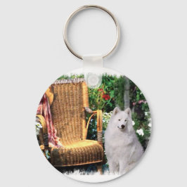 Chaveiro Presentes de Arte Samoyed