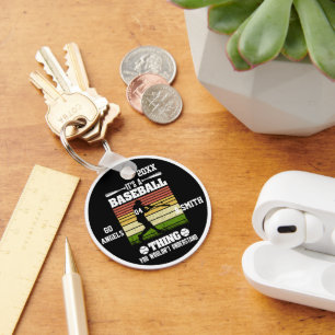 Chaveiro Presentes de basebol É uma coisa de beisebol que v