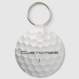 Chaveiro Presentes de Bolas de Golfe Personalizadas da Séri