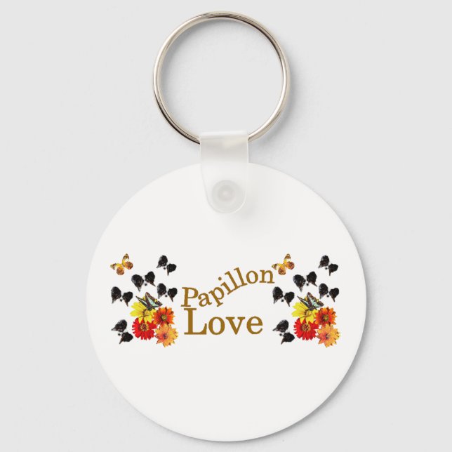 Chaveiro Presentes de Borboleta Papillon (Frente)