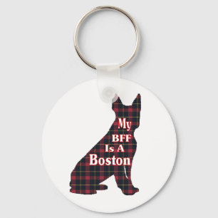 Chaveiro Presentes de Boston Terrier