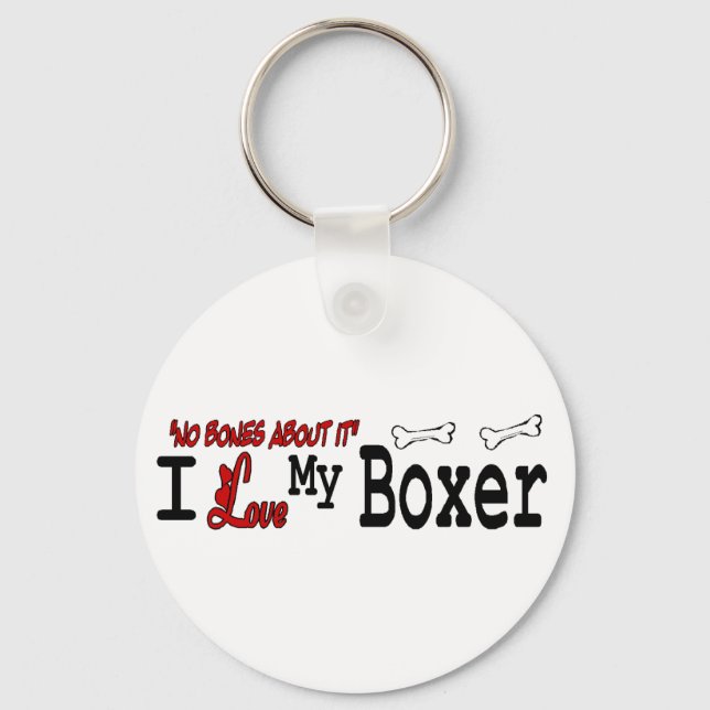Chaveiro Presentes de Boxer Lovers (Frente)