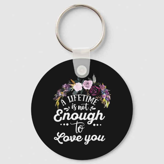 Chaveiro Presentes De Casamento Não Basta Para Te Amar (Frente)