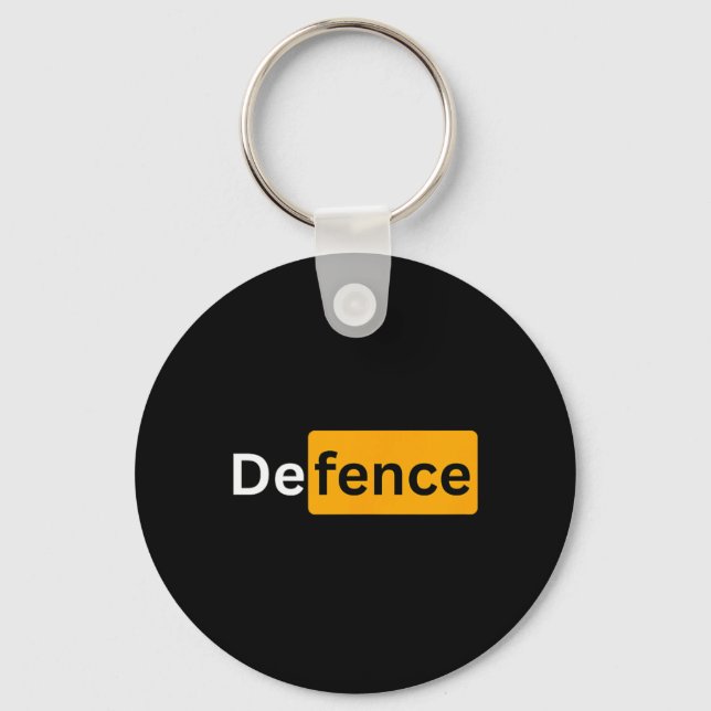 Chaveiro Presentes de futebol Y - Defesa  (Frente)