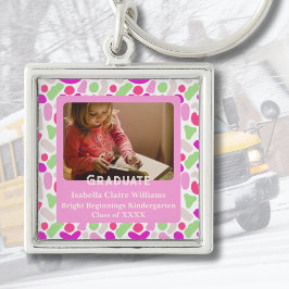 Chaveiro Presentes de Graduação de Blobs Bonitos para jardi