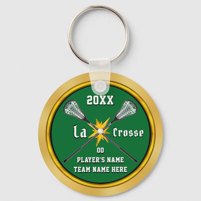 Chaveiro Presentes de Lacrosse Personalizados legal e barat (Frente)