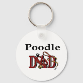 Chaveiro Presentes de Pai de Poodle