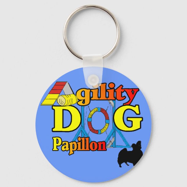 Chaveiro Presentes de Papillon_Agilidade (Frente)