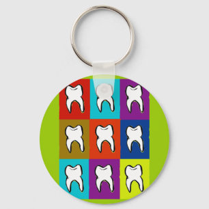 Chaveiro Presentes de Popart do dentista