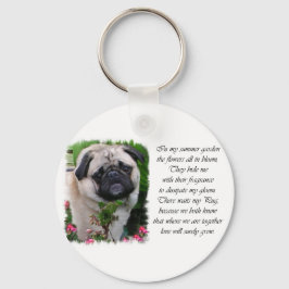 Chaveiro Presentes de Pug Lovers