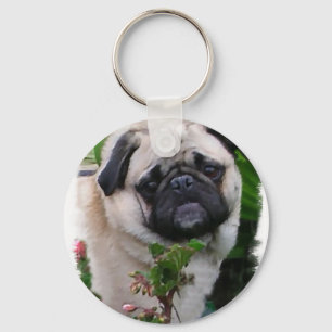 Chaveiro Presentes de Pug Lovers