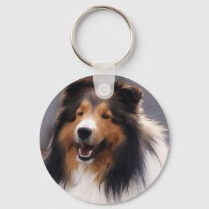 Chaveiro Presentes de Sheltie do Sheepdog de Shetland
