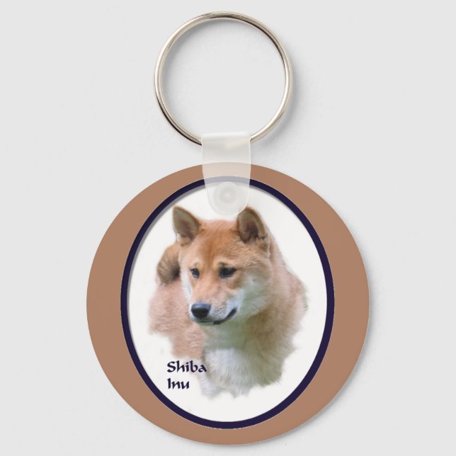 Chaveiro Presentes de Shiba Inu (Frente)