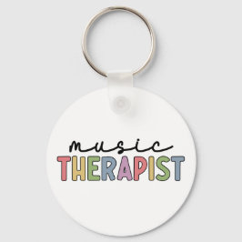 Chaveiro Presentes De Terapêutica De Música Retro