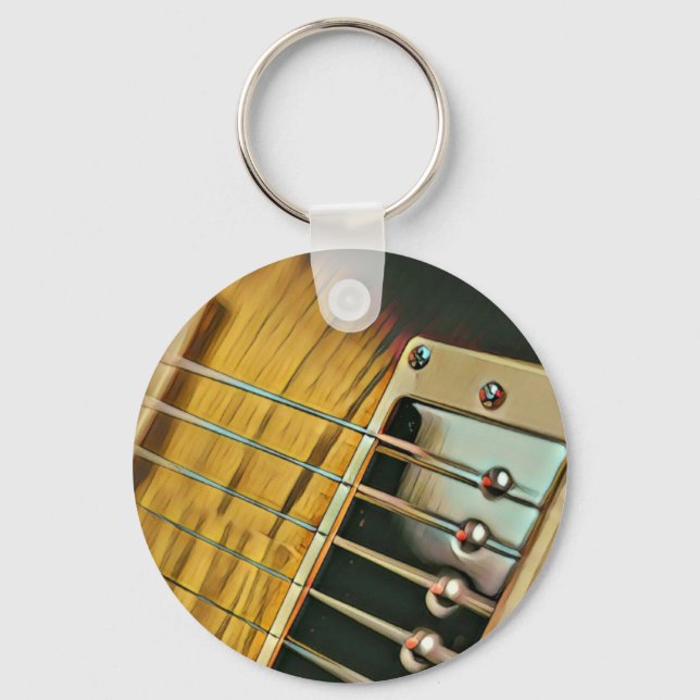 Chaveiro Presentes de violão para ele (Frente)