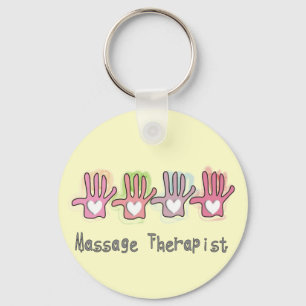 Chaveiro Presentes design 'das mãos do" do terapeuta da