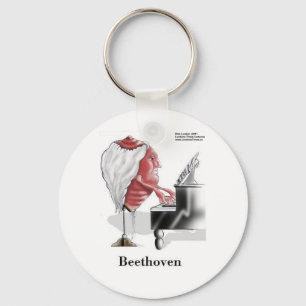 Chaveiro Presentes Divertidos de Beethoven Camisetas Caneca