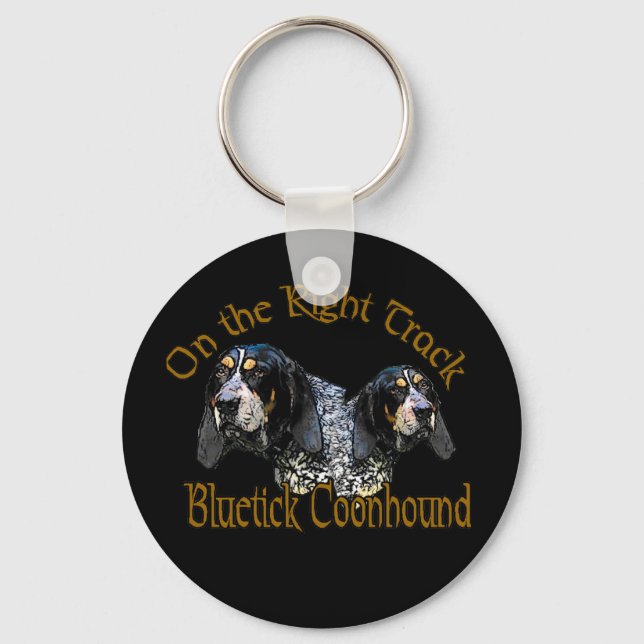Chaveiro Presentes do Bluetick Coonhound (Frente)