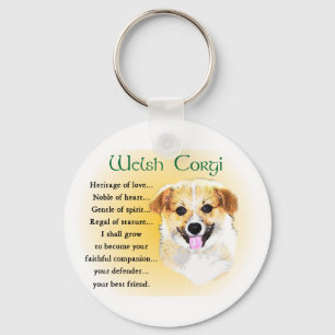Chaveiro Presentes do Corgi de Galês do Pembroke