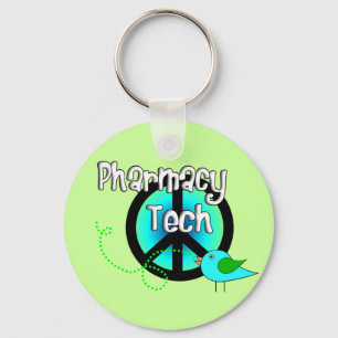 Chaveiro Presentes do design do sinal de paz da tecnologia