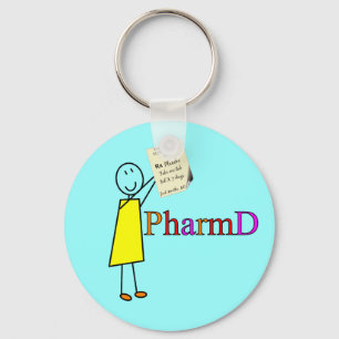 Chaveiro Presentes do estudante da farmácia de PharmD