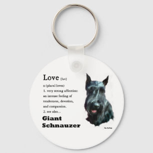 Chaveiro Presentes do Gigante Schnauzer