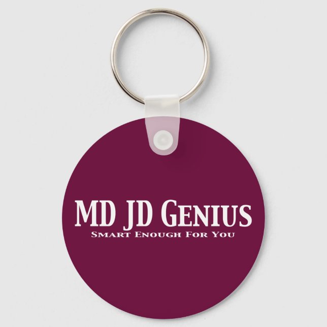 Chaveiro Presentes do MD JD Genius (Frente)