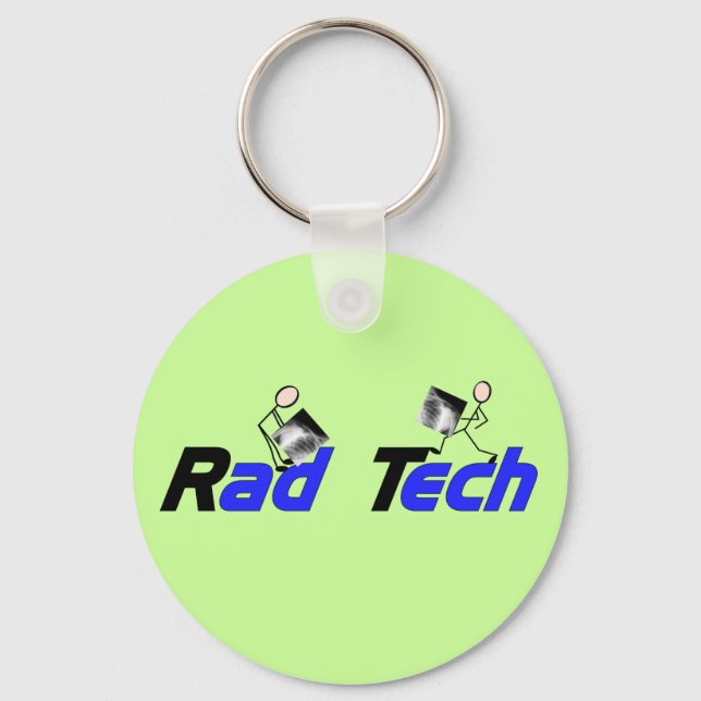 Chaveiro Presentes do Técnico de Radiologia "Rad Tech" (Frente)
