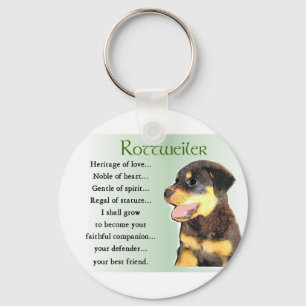 Chaveiro Presentes dos amantes de Rottweiler