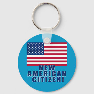 Chaveiro Presentes e camiseta americanos novos do cidadão