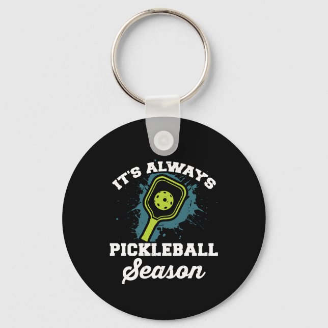 Chaveiro Presentes Engraçados De Pickleball (Frente)