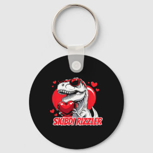 Chaveiro Presentes engraçados do meme do Skibidi Rizzler Tr