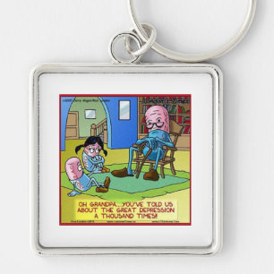Chaveiro Presentes engraçados do vovô Prozac, camisetas, ca
